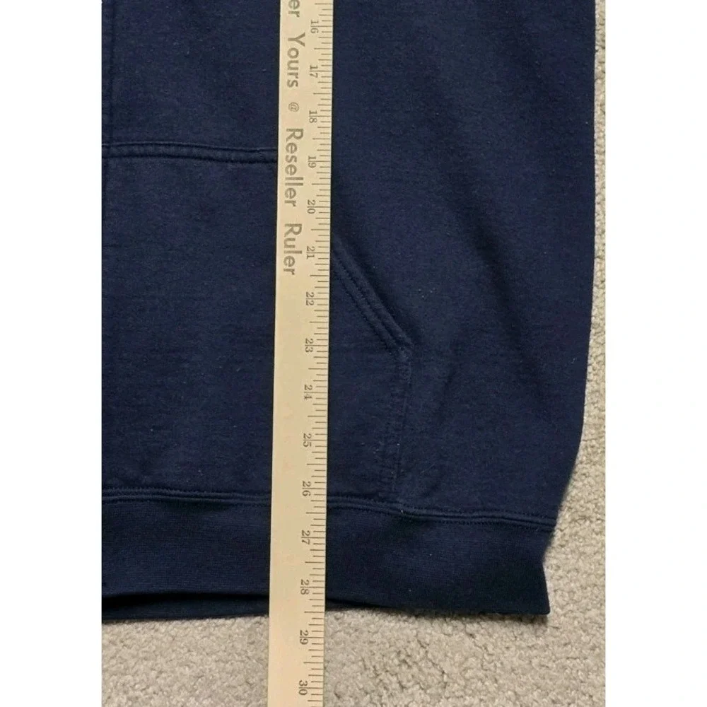 Disney‎ Universal Studio Full Zip Up Hoodie Mens L Blue Double Sided